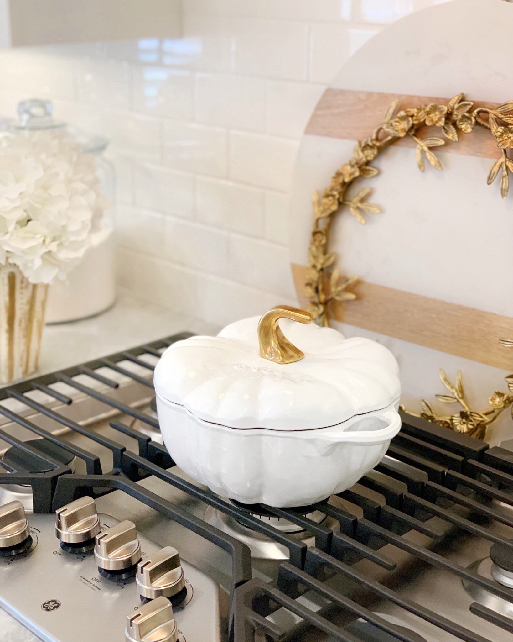 Pumpkin Dutch oven - fall kitchen staple! 

#LTKFindsUnder100 #LTKHome #LTKSaleAlert