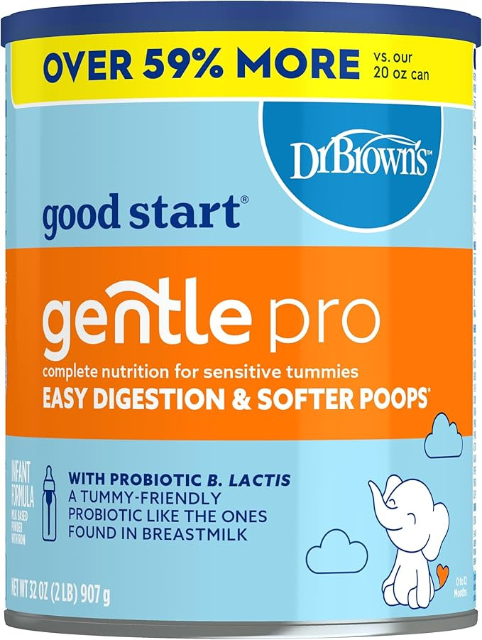 Good Start | Dr. Brown’s Gentle Pro, Baby Formula Powder, For Sensitive Tummies, Easy Digestion... | Amazon (US)