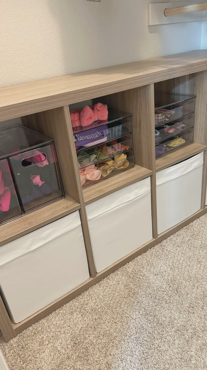 Just organized and cleared out my daughter’s closet! 
These Brightroom Acrylic Bins are still 20% off through end of day! They are perfect for 13” cube storage units! 
I love how they look with all those sport socks, belt, hair bows and accessories. They also hold most chapter books. 

Go run to Target for Target Circle Week! 

#LTKStyleTip #LTKSummerSales #LTKHome