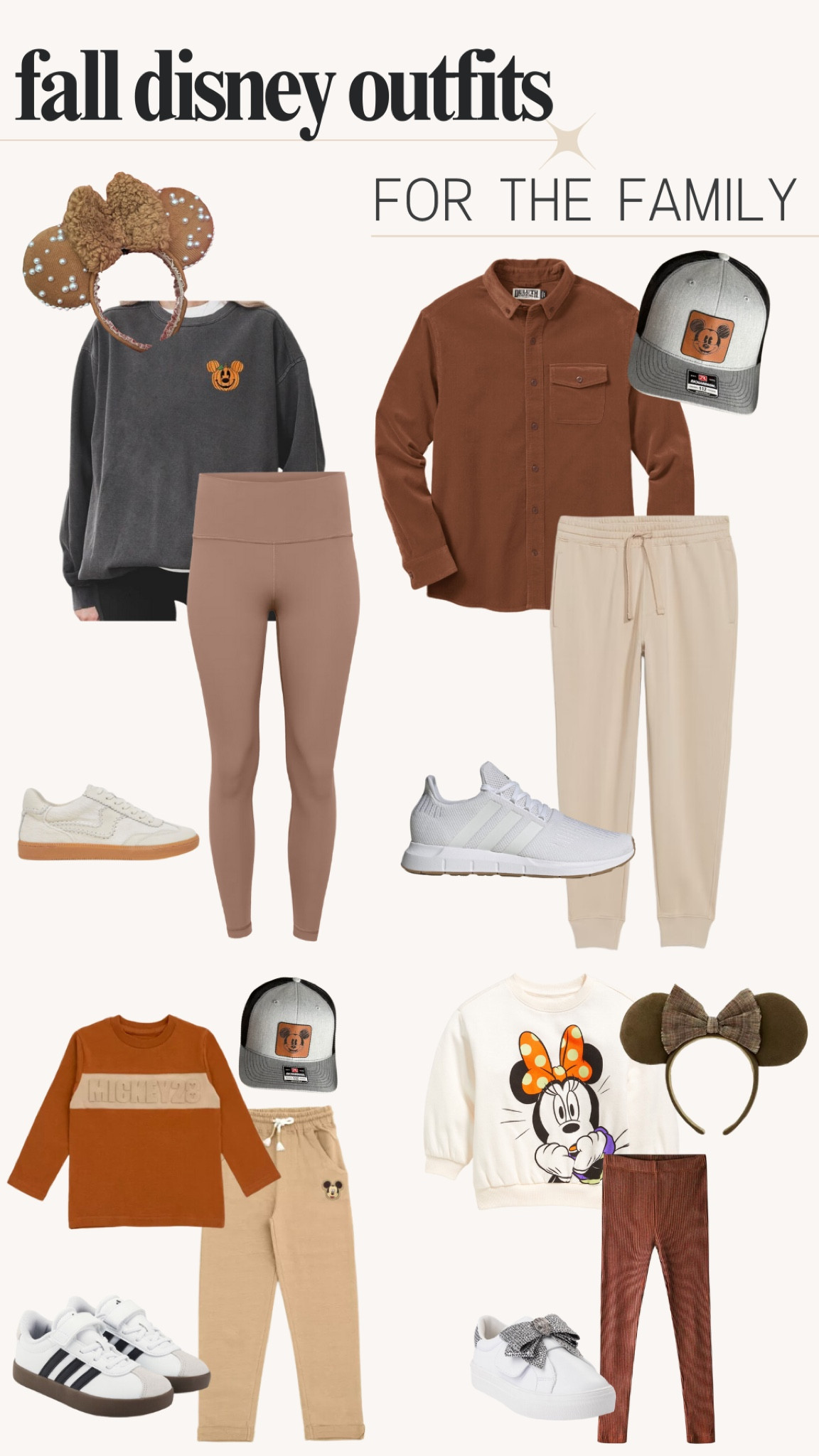 Disney outfits for the fall, family Disney outfits, men’s, women’s, girls, boys 

#LTKFamily #LTKFindsUnder100 #LTKStyleTip