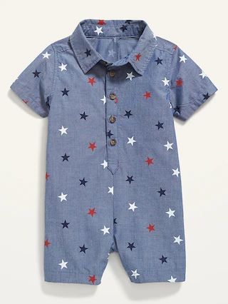 Americana Short-Sleeve One-Piece for Baby | Old Navy (US)