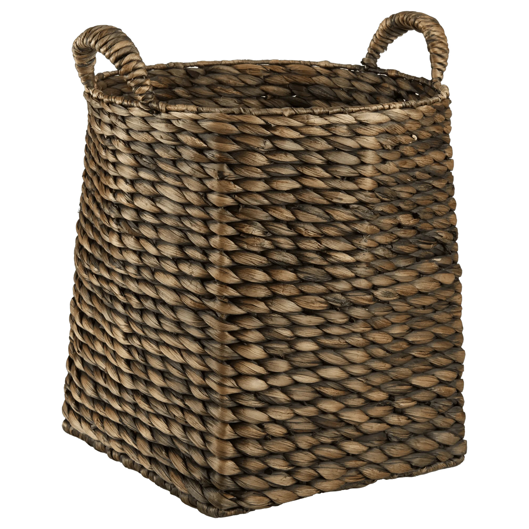 Bouclair Dark Brown Water Hyacinth Brown Basket | Walmart (CA)