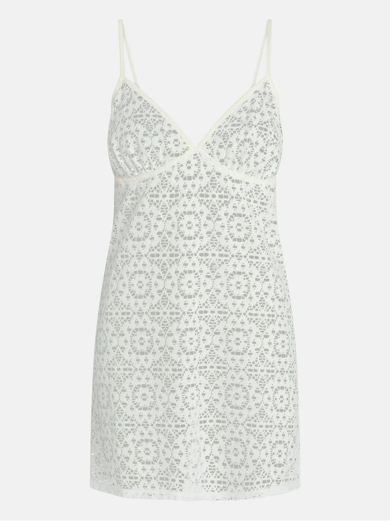 No Boundaries Crochet Dress Coverup, Women's XXS-XXL | Walmart (US)