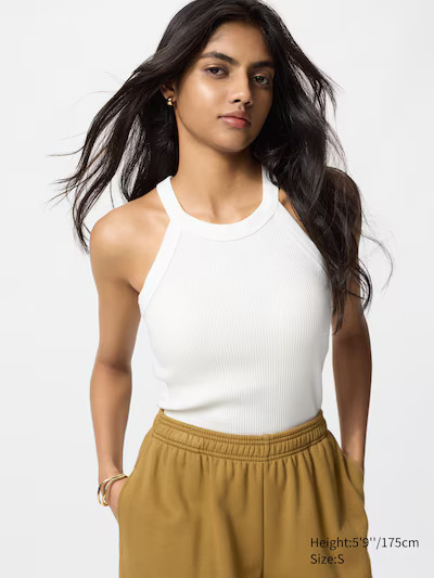Halter Neck Bra TopColor: 00 WHITESize: WOMEN MXSSMLXLXXLCheck my sizeGet help with
finding your ... | UNIQLO (US)
