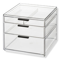 iDesign Onyx Cosmetic 3 Drawer Organizer | Ulta