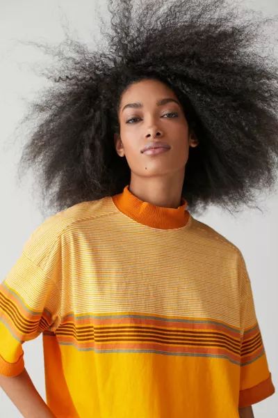 BDG Hawk Mock Neck Tee | Urban Outfitters (US and RoW)