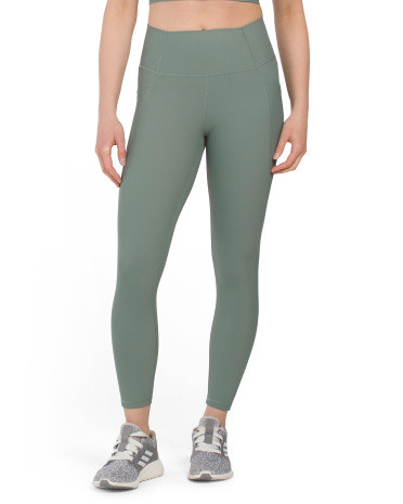 Ribbed Leggings With Pockets | TJ Maxx