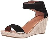 Gentle Souls by Kenneth Cole Women's Espadrille Wedge Sandal, Black, 6 | Amazon (US)