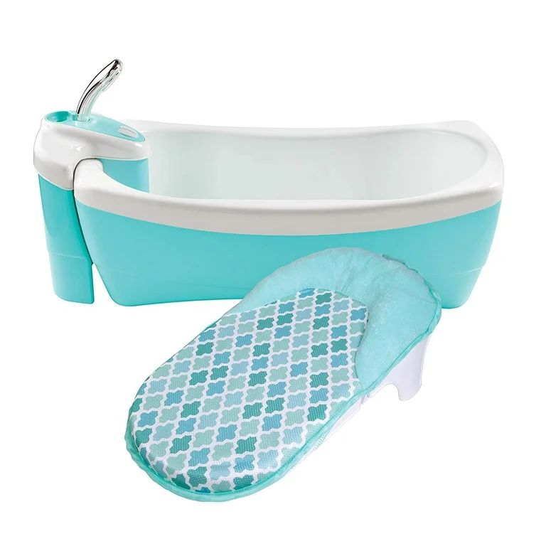 Summer Lil Luxuries Whirlpool Bubbling Spa & Shower (Blue) - Luxurious Baby Bathtub with Circulat... | Walmart (US)