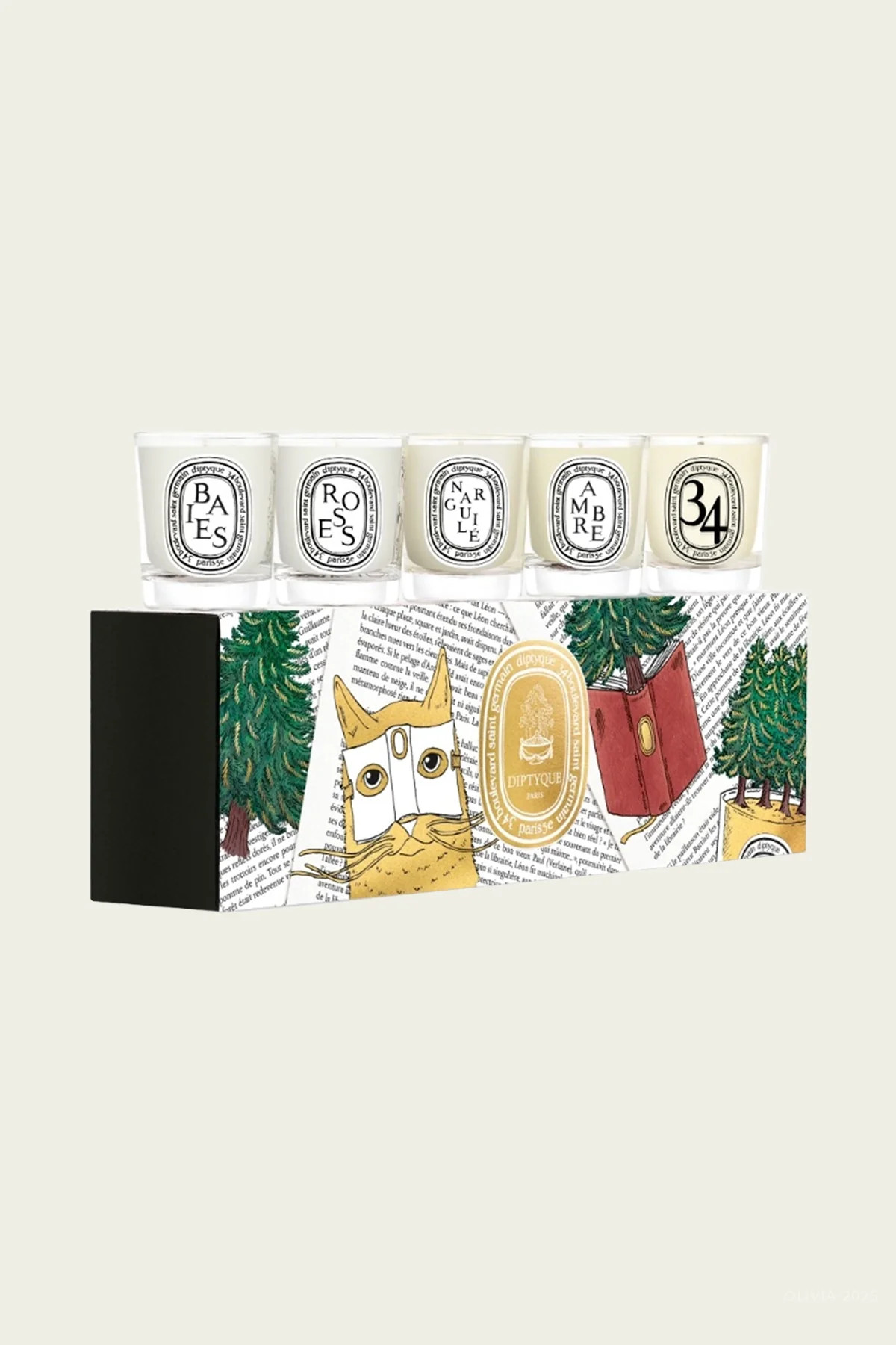 Set of 5 Small Scented Candles 35g - Holiday Edition 2025 | Shop Olivia