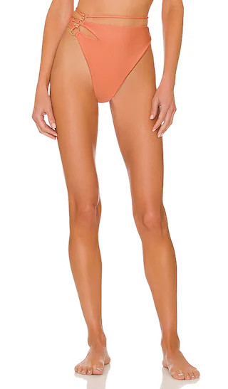 The Piper High Waist Bottom in Orange | Revolve Clothing (Global)