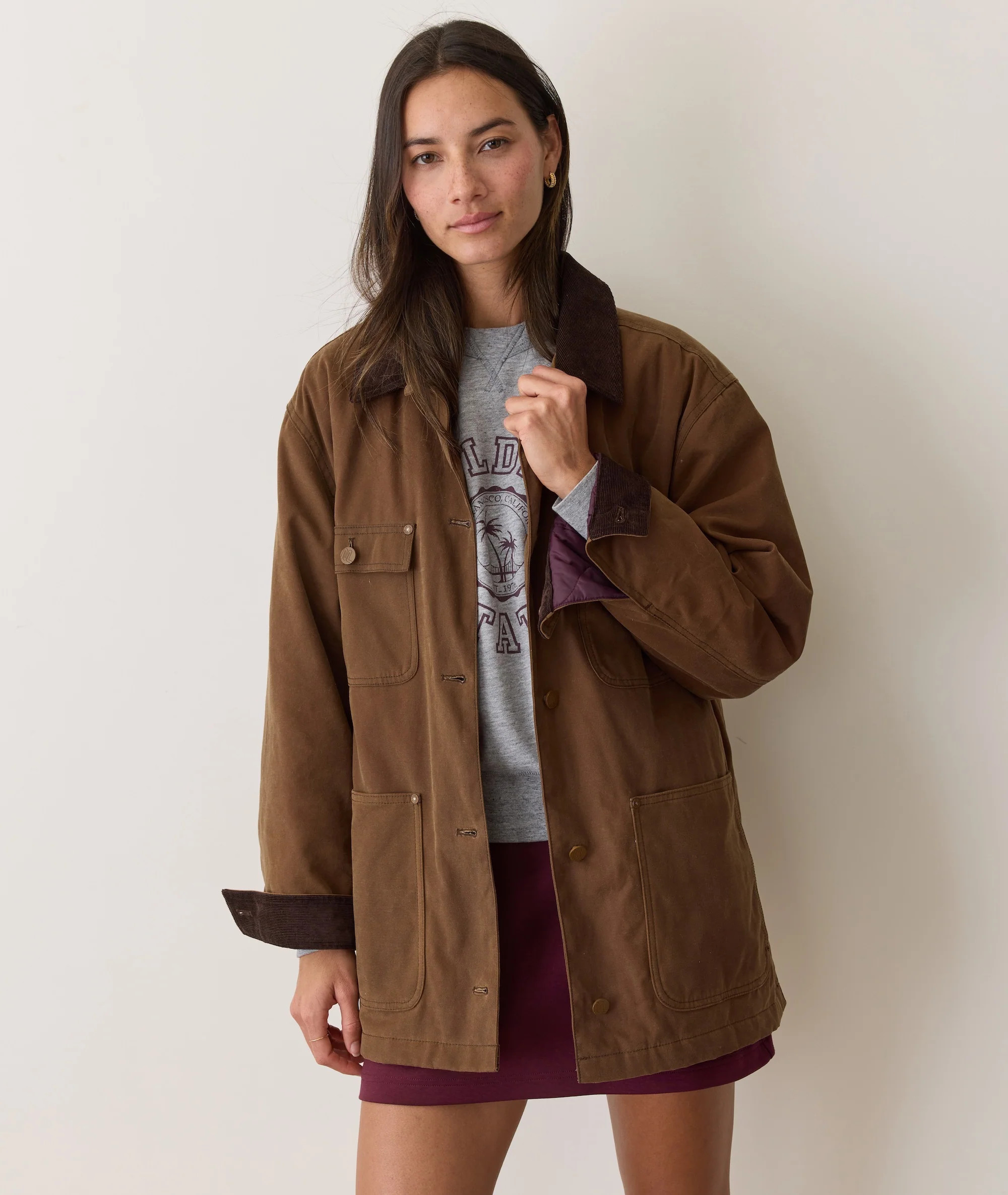 Riley Waxed Barn Jacket | Marine Layer