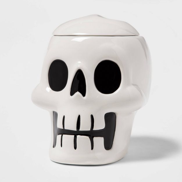 Ceramic Skull Halloween Candy Dish - Hyde & EEK! Boutique™ | Target