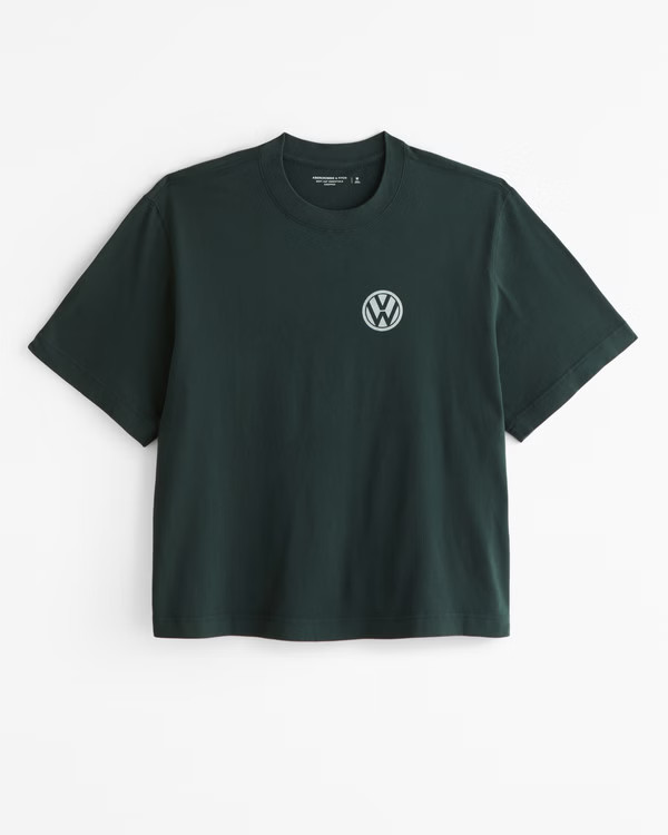 Cropped Volkswagen Graphic Tee | Abercrombie & Fitch (UK)