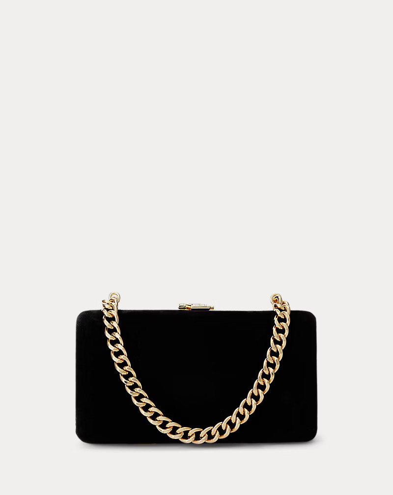 Velvet Small Franki Clutch | Ralph Lauren (UK)