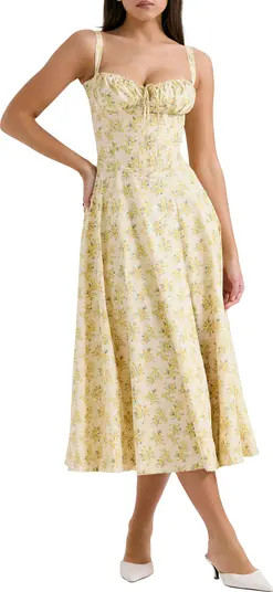 HOUSE OF CB Carmen Bustier Sundress | Nordstrom | Nordstrom