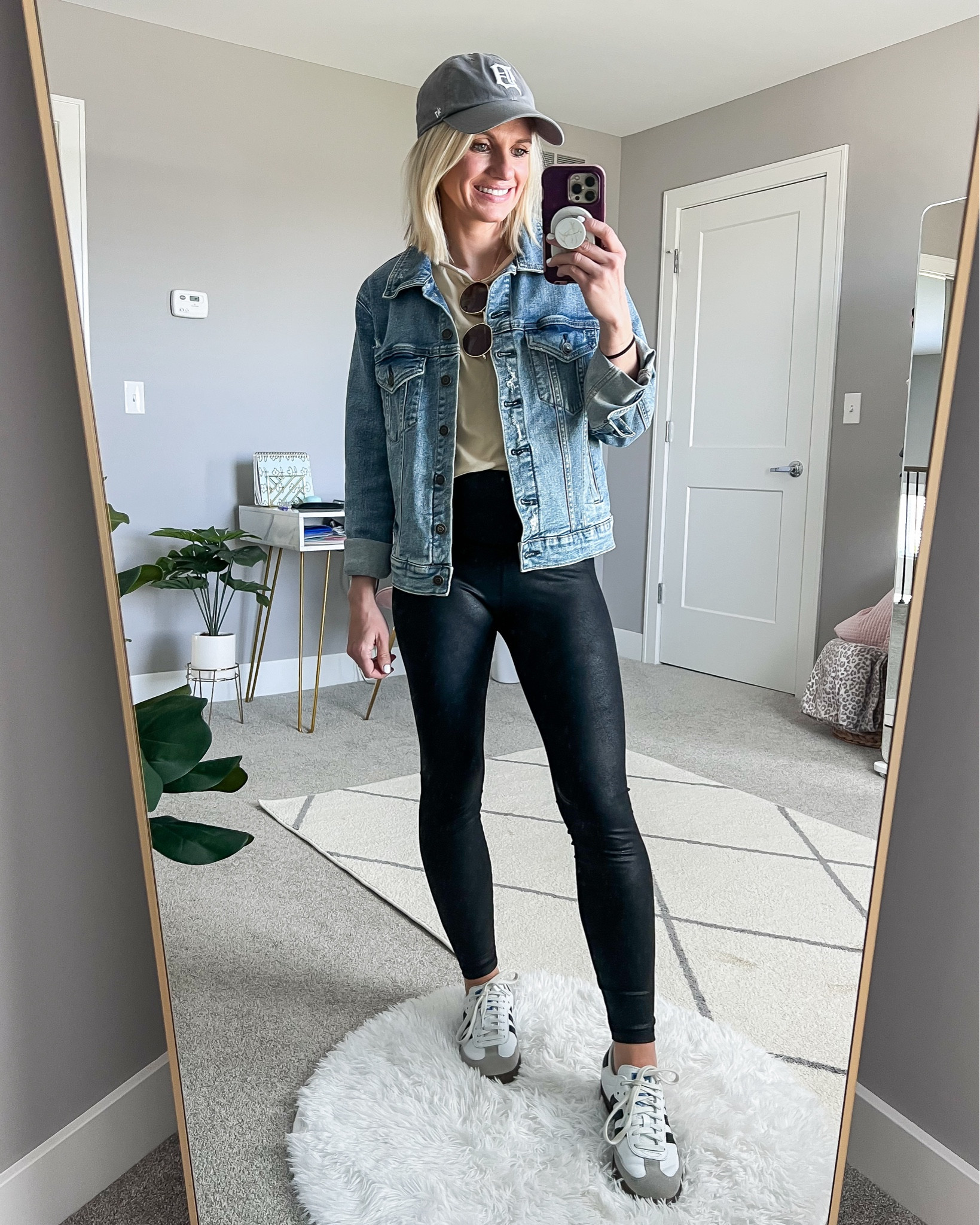 What I wore to run errands 
Denim jacket- small
Shirt- small
Leggings- small
Shoes- 7

#LTKfindsunder100 #LTKstyletip #LTKSeasonal