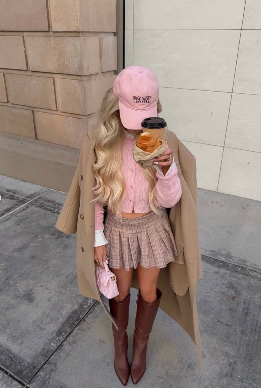 pink + brown fall outfits 🧸🎀🍂🩰 

 #LTKdayinmylife #LTKootd #LTKSeasonal