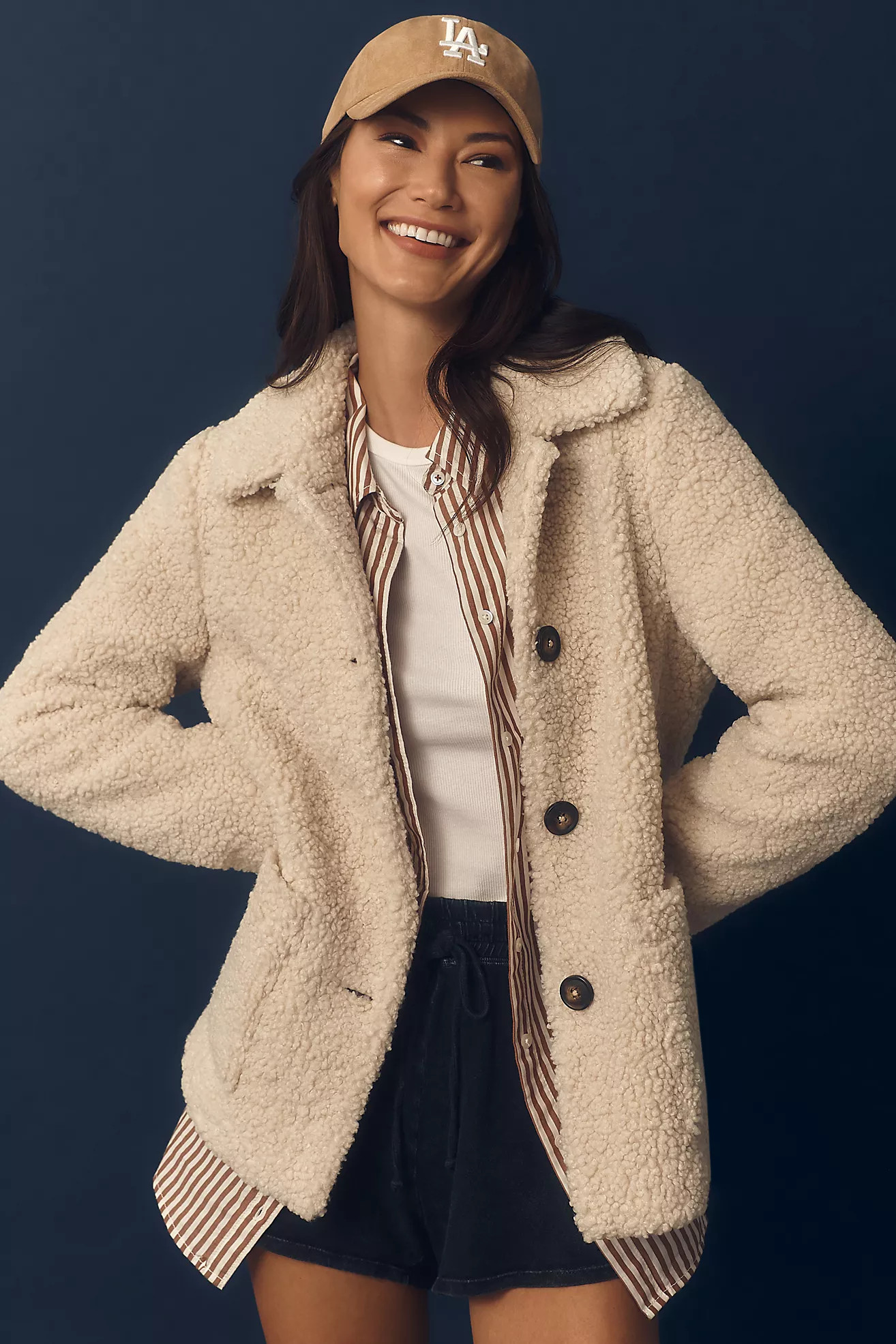 Bernardo Sherpa Shacket | Anthropologie (US)