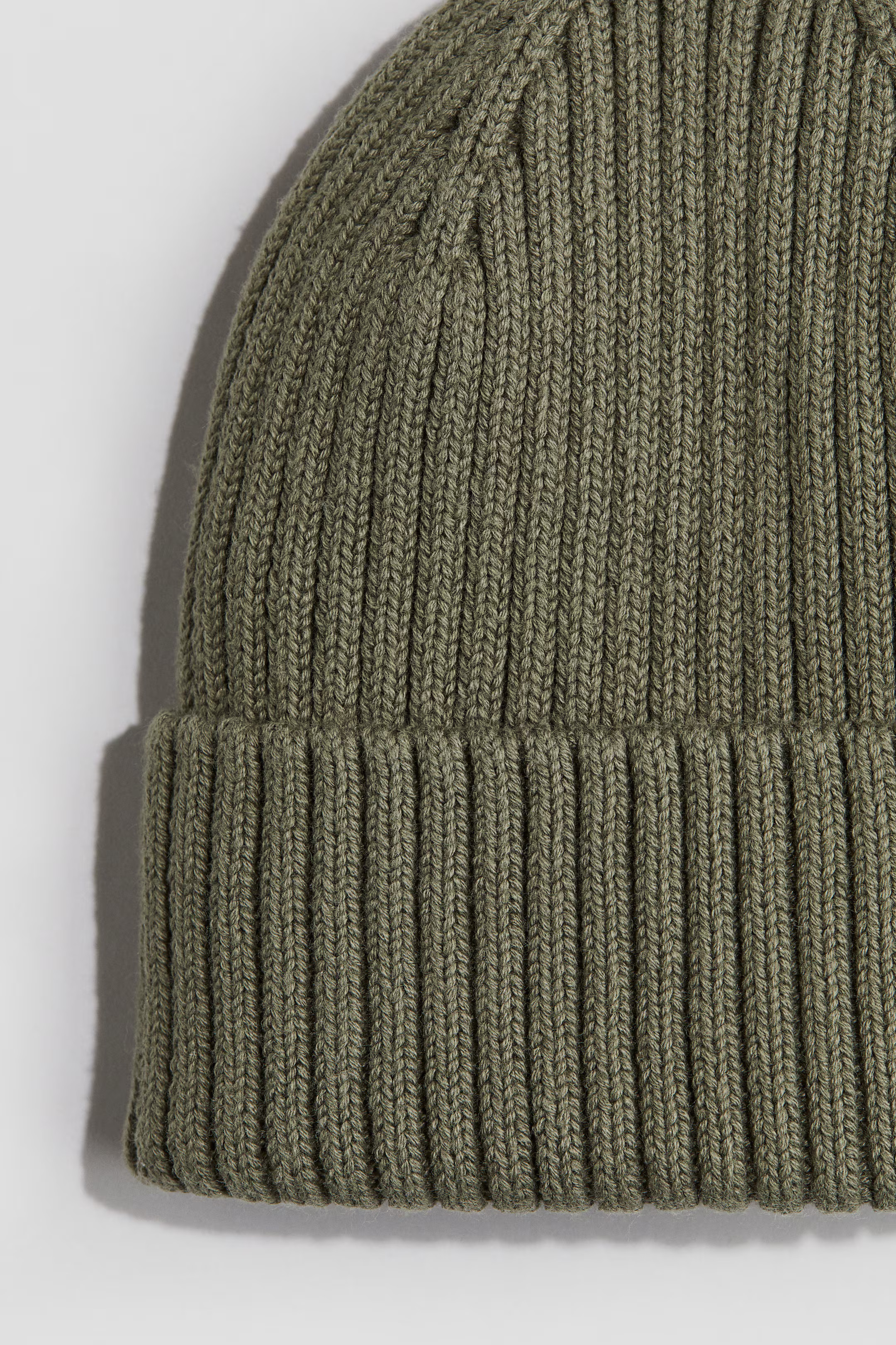 Rib-knit beanie | H&M (UK, MY, IN, SG, PH, TW, HK)
