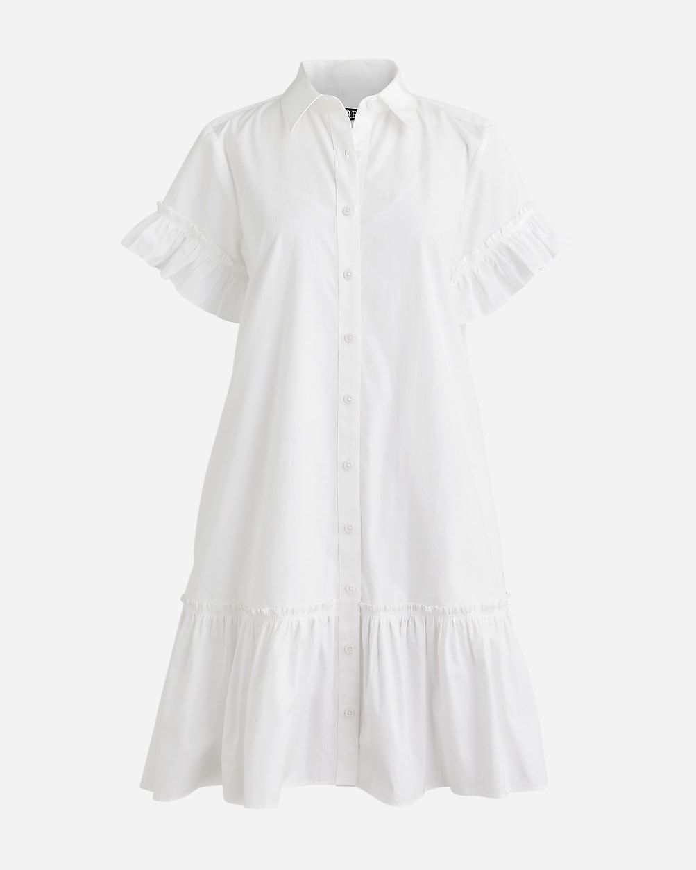 Shop this looknewAmelia shirtdress in cotton poplin$138.00-$198.00White$198.00$148.00$138.00Selec... | J.Crew US