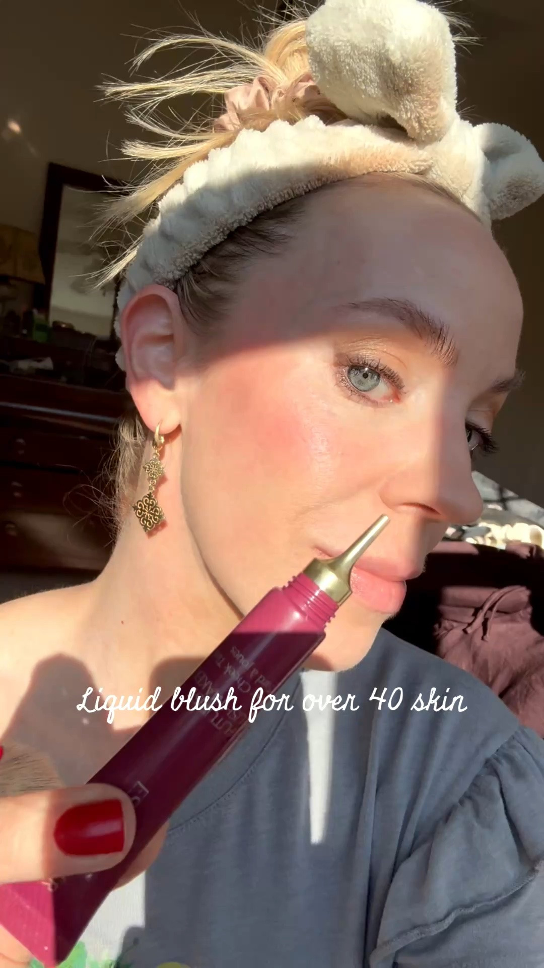 Liquid blush for over 40 skin - very pigmented and so easy to blend

#LTKBeauty #LTKOver40 #LTKSeasonal
