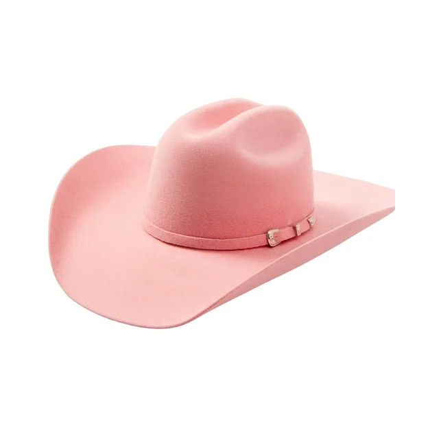 Serratelli Unisex Cattleman Wool Cowboy Hat Pink 7 - Walmart.com | Walmart (US)
