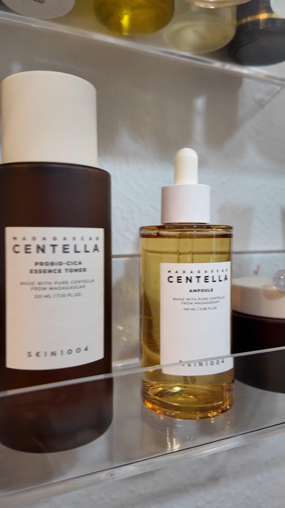 I finally simplified my skincare routine and committed to ONE brand… and honestly, I should’ve done this sooner 🤍

I chose the @SKIN1004 US Madagascar Centella line and my skin is CLEARING, calming, and glowing. Just consistency, simplicity, and results ✨

And let’s talk about the aesthetic… because why does my shelf look like a skincare boutique now? 😍


#skincareroutine #skin1004 #centellaasiatica #glowingskin #simpleroutine

#LTKBeauty #LTKselfcare #LTKmorningroutine
