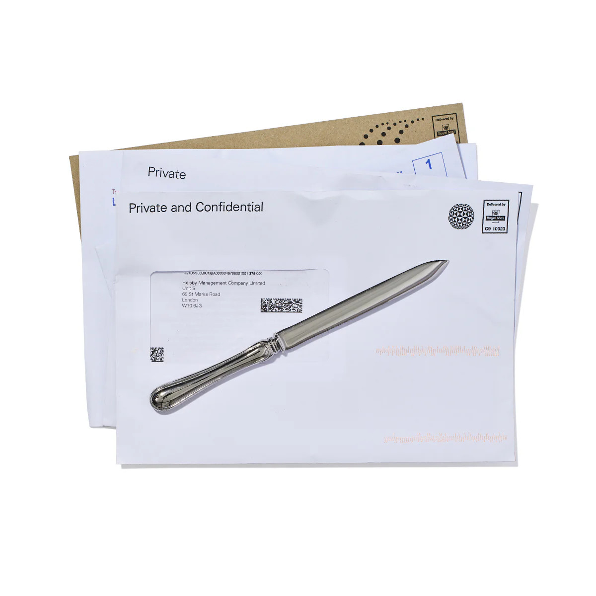 Personalised Silver Letter Opener | Personalised Gifts | Not Another Bill | Not Another Bill