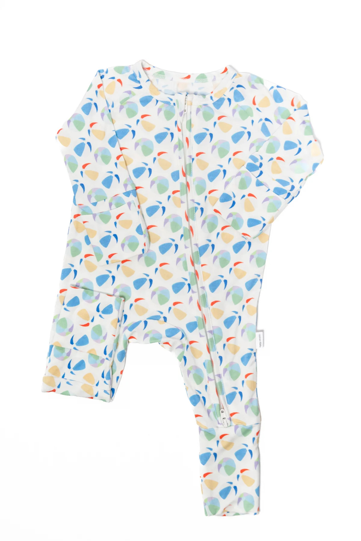 Beach Balls Sleep Romper | The Uptown Baby