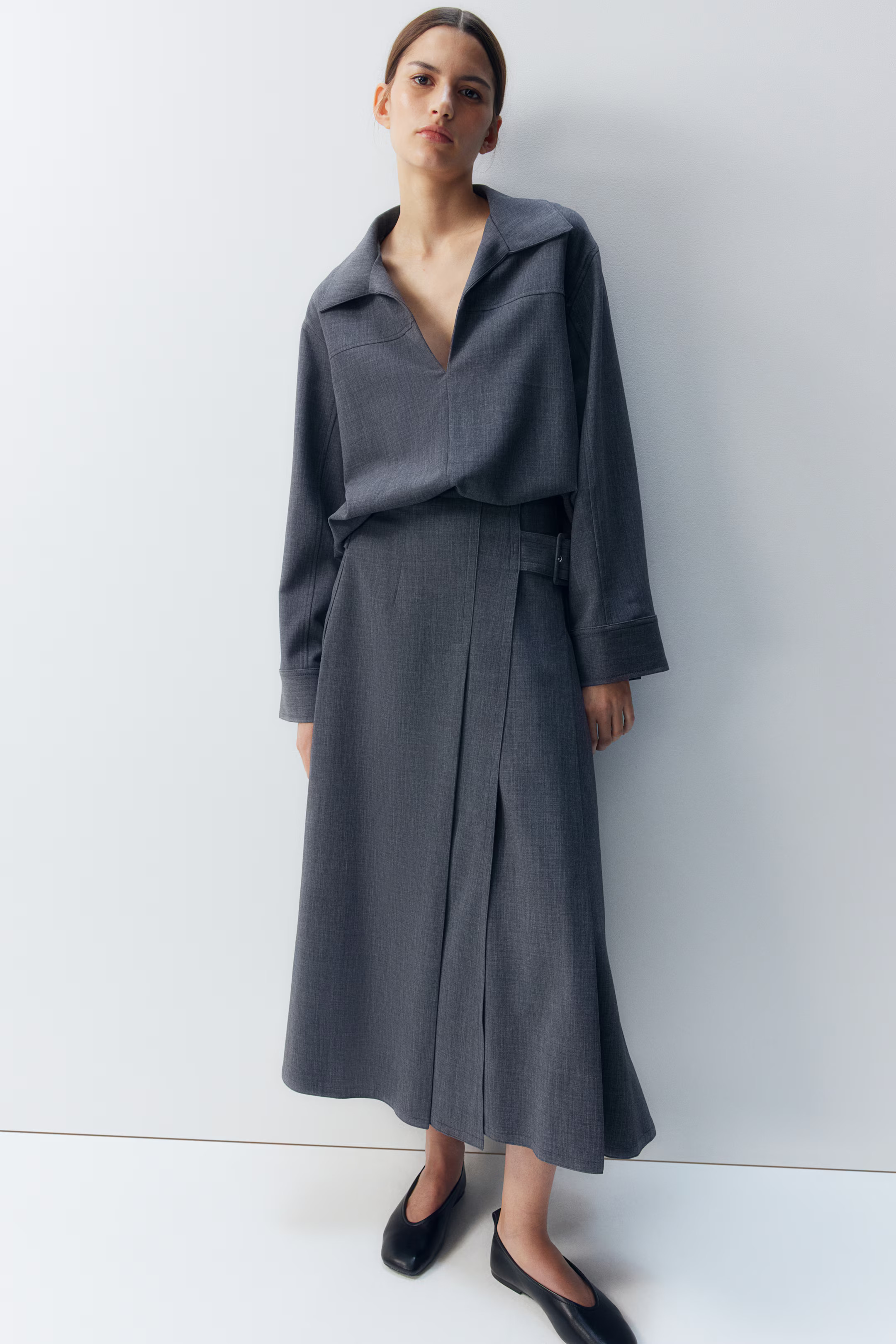 Twill Pullover Shirt | H&M (US + CA)