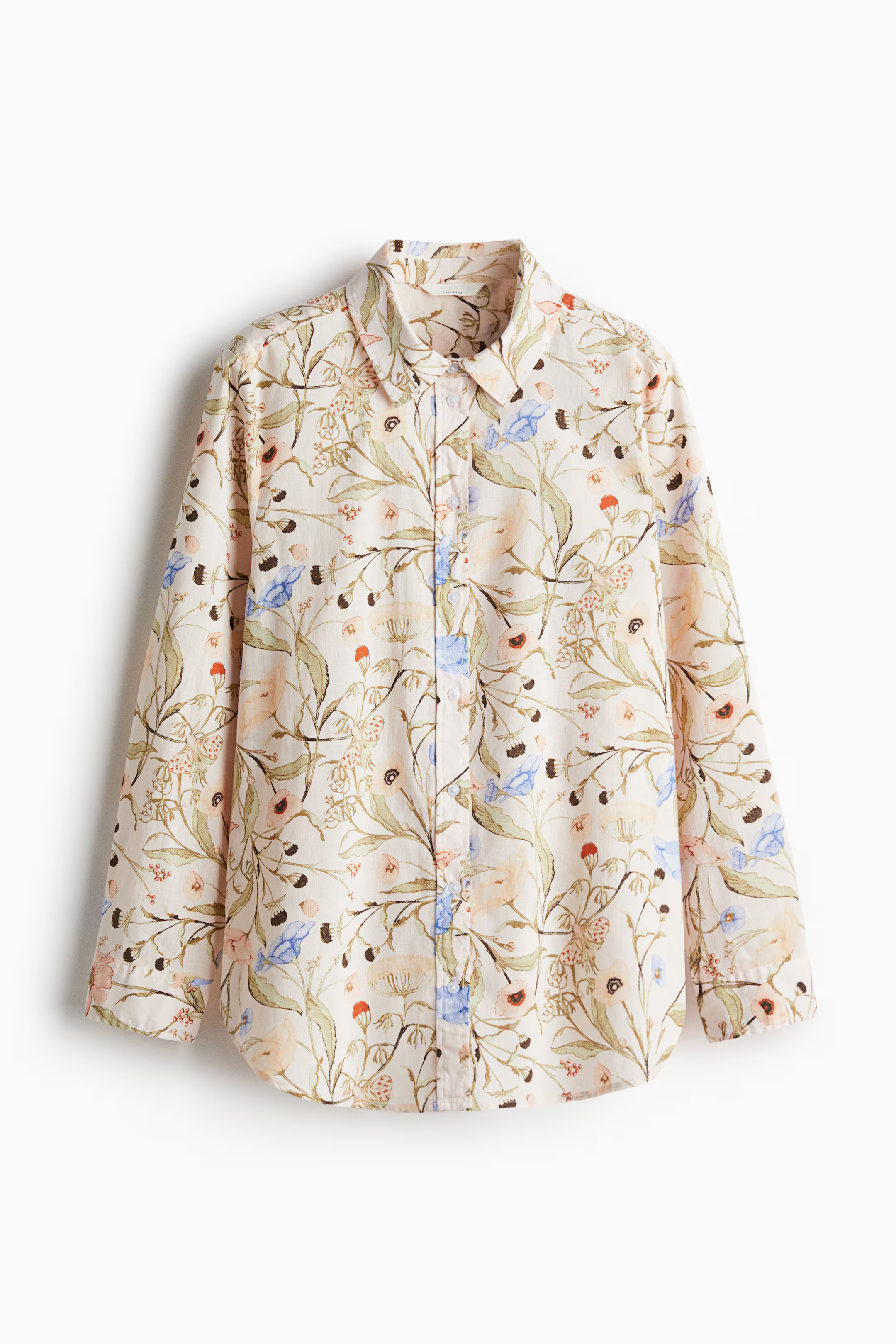 Linen-Blend Shirt | H&M (US + CA)