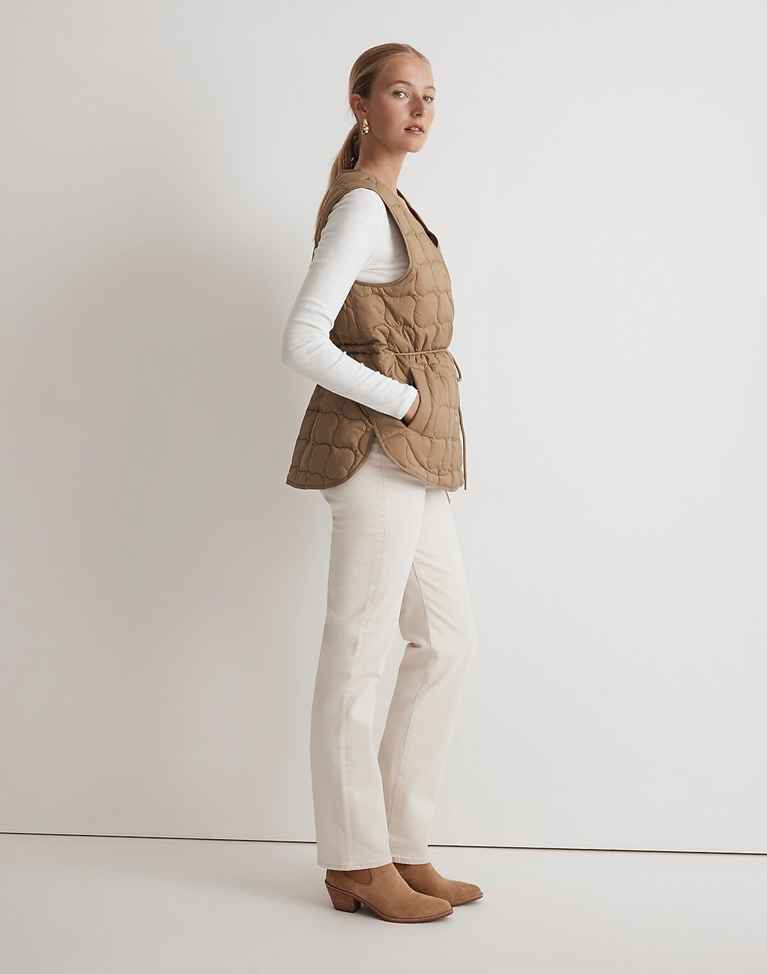 Quilted Oversized Puffer Vest | Madewell