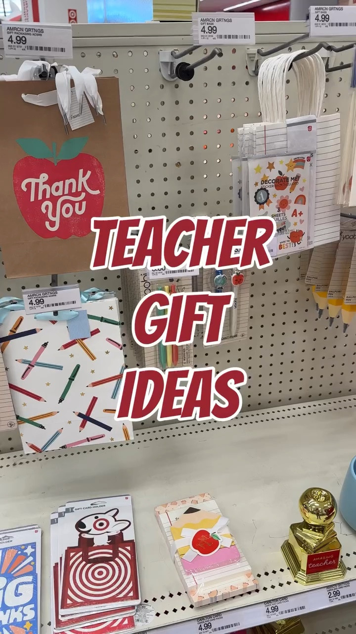 🧑🏼‍🏫👩🏽‍🏫🍎✏️ Cute gift ideas for all types of teachers! #targetpartner