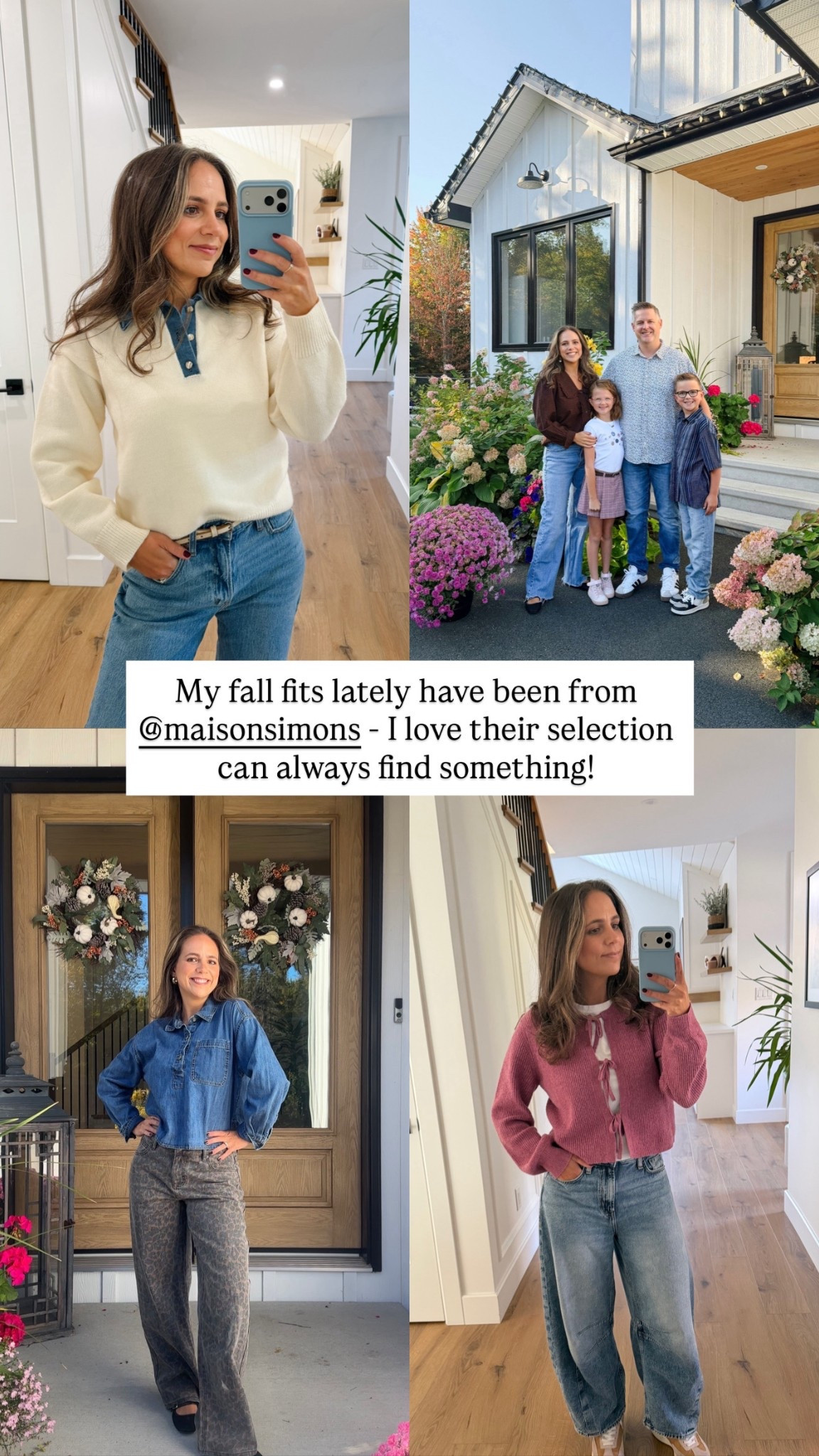 Cute fall fits from Simon’s! 

#LTKfall #LTKcanada #LTKfamily