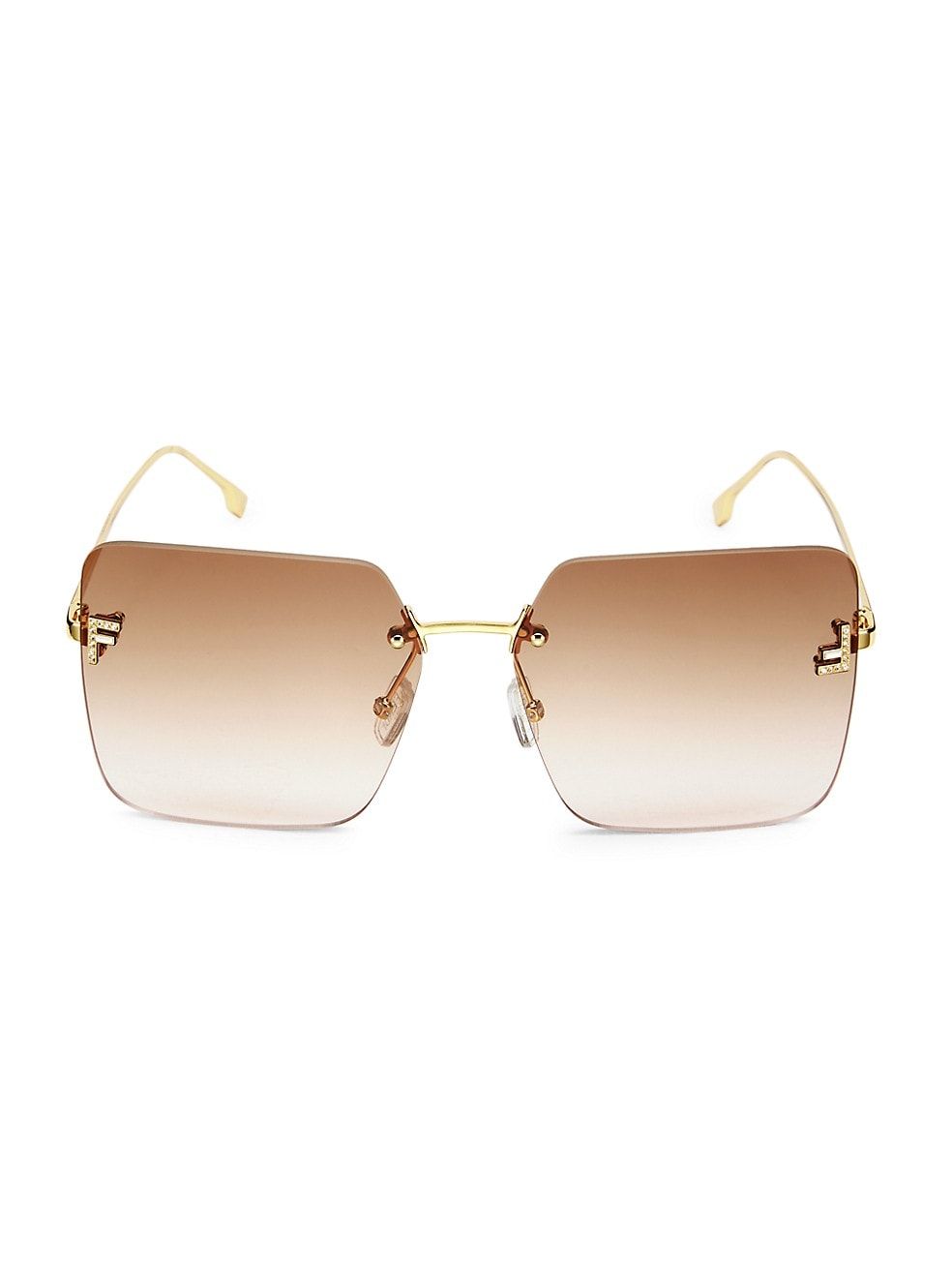 Fendi 59MM Square Sunglasses | Saks Fifth Avenue
