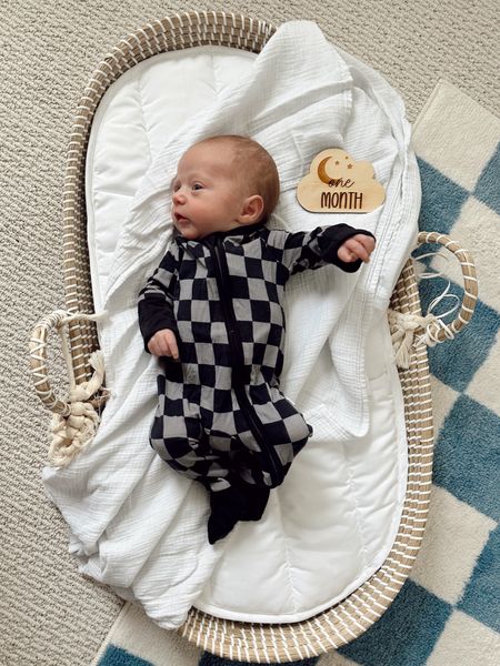Sweet baby Beckham is one month old! Loving this newborn checkered pajamas for him!

Newborn romper, newborn baby boy

#LTKkids #LTKbaby #LTKsalealert