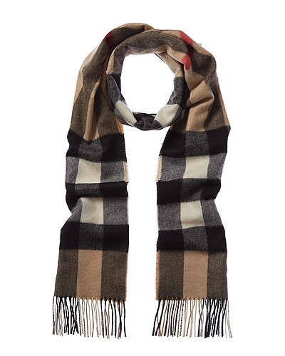 Burberry Classic Check Cashmere Scarf | Ruelala