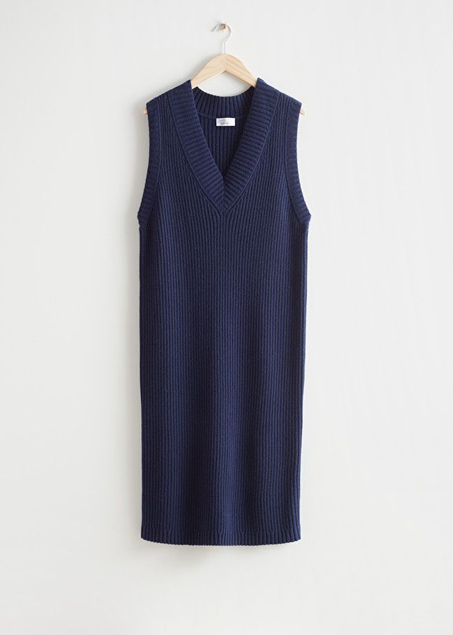 Sleeveless Midi Knit Dress | & Other Stories (EU + UK)