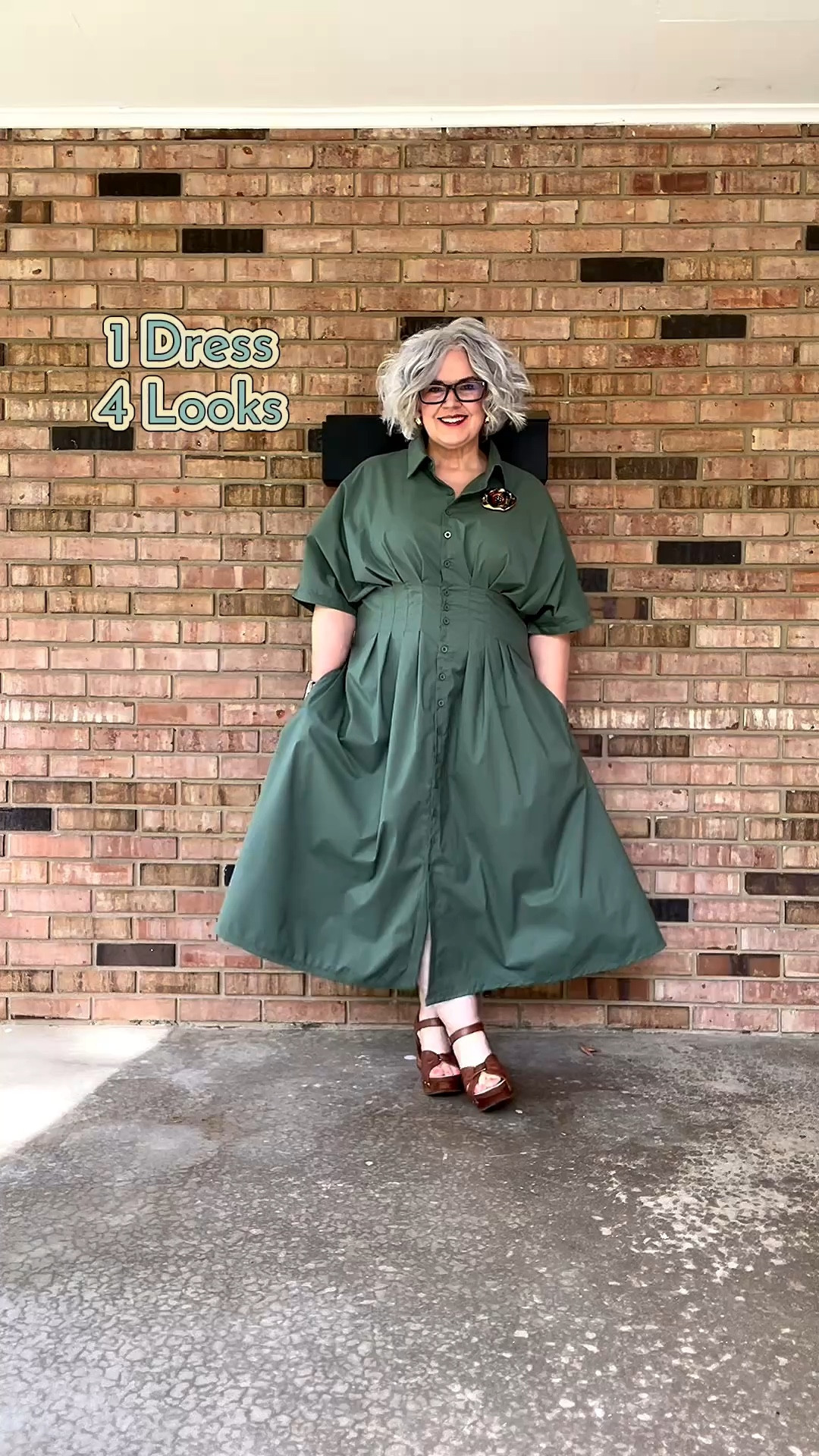 This looks and fits so much like anthros🫶🏻 
I went with xxl because I was concerned about gaping in the waist and its perfect. 👌🏼….and before you say something about all the jackets, lol My Office is FREEZING 🥶 I would have to bring a jacket or cardi to put on. 🤗🩷
#Over50Fashion #over50style #DopamineDressing #OOTD #over50club 

#LTKWorkwear #LTKOver40 #LTKootd