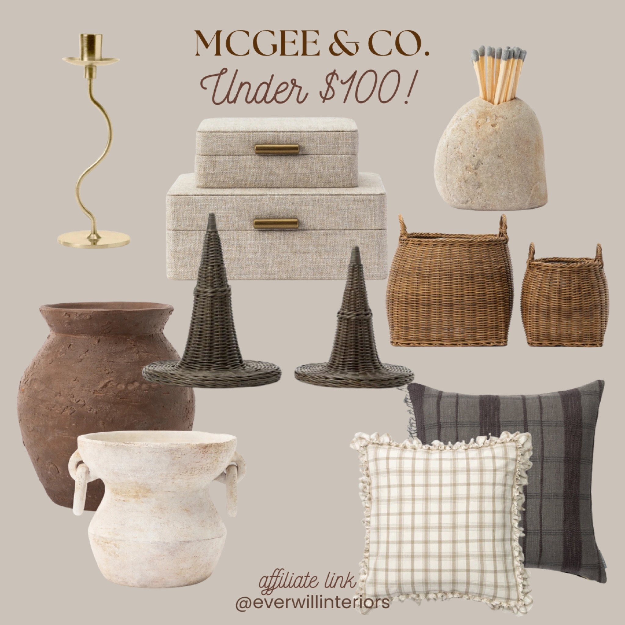 There are soo many great fall finds on McGee & Co. for under $100! I’ve  curated some items that are unique and affordable for you!

#mcgeeandco #fallfinds #fallfaves #fallhomedecor #falldecoronsale #fallhomedecoronsale #affordablehomedecor #mcgeeandco #vases #baskets #pillows #decorboxes #candlesticks #witchhats

#LTKFindsUnder100 #LTKHome #LTKSaleAlert