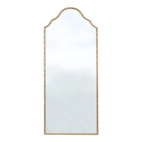Gold Frame Art Deco Arch Floor Mirror 30"x70" My Texas House | Walmart (US)