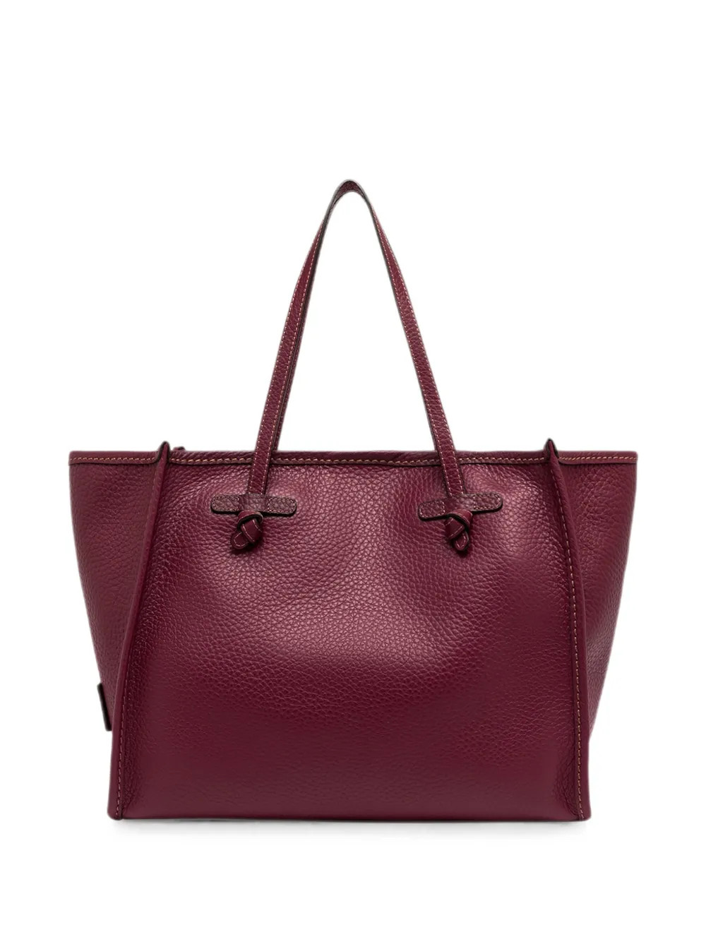 GIANNI CHIARINI Marcella grained leather tote bag - Red | Farfetch Global