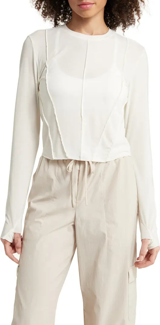 Streamline Reverse Seamed Top | Nordstrom