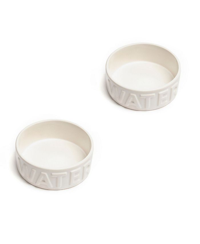 Classic Water Large Pet Bowls, Set of 2 | Macys (US)