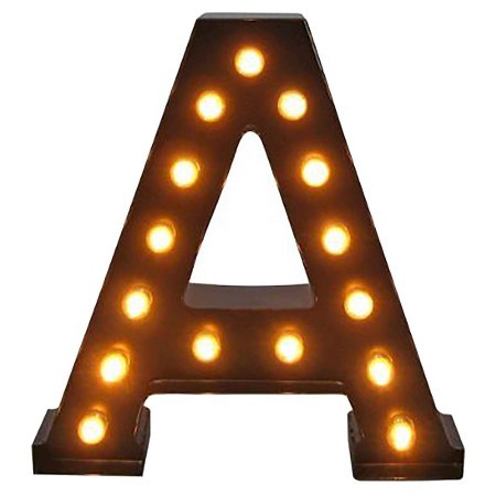 Metal Marquee Letter Threshold™ | Target