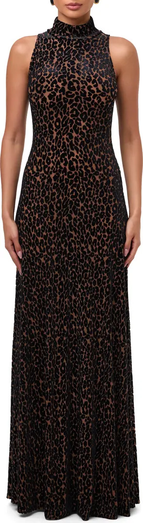 Naked Wardrobe Burnout Sleeveless Maxi Dress | Nordstrom | Nordstrom