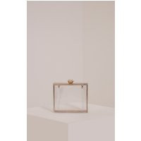 Rhianna Clear Perspex Box Clutch Bag | PrettyLittleThing US