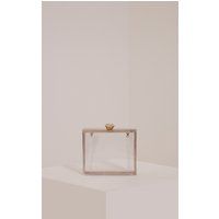Rhianna Clear Perspex Box Clutch Bag | PrettyLittleThing US