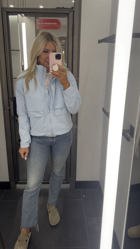 This blue jacket is back at Lululemon and I love the way it fits! I need a size 8 (I’m usually an 8-10 in Lulu tops) summer coat. Multiple color choices 

#LTKActive #LTKStyleTip #LTKFitness